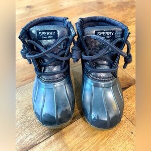 Sperry duck boots size 7